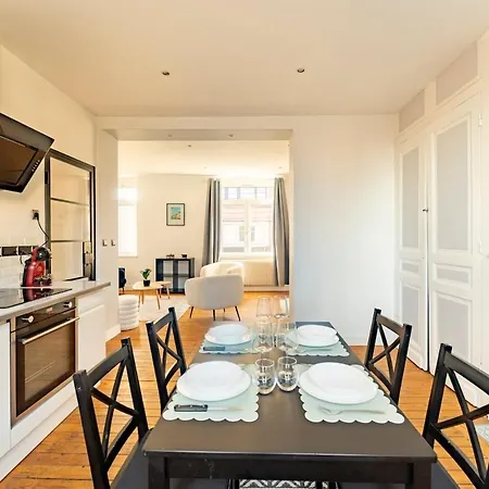Duplex La Paix, Lumineux A 100m De La Gare