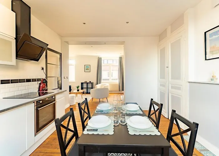 Duplex La Paix, Lumineux A 100m De La Gare